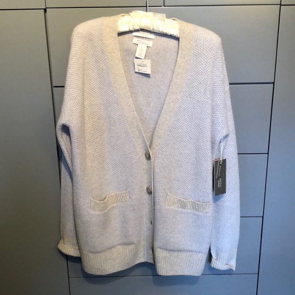 Nordstrom Signature Cashmere Cardigan size M NWT - Picture 1 of 6